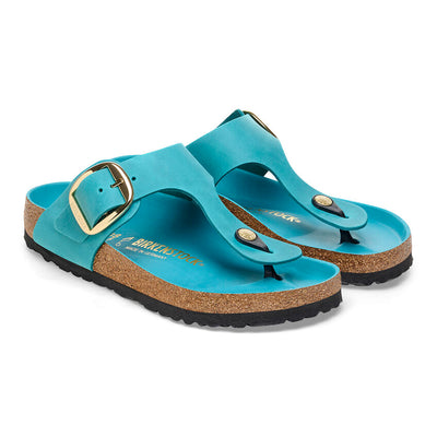 Birkenstock Gizeh Big Buckle Oiled Leather - Biscay Bay