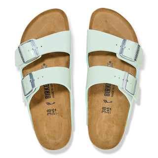 Birkenstock Birko-Flor Patent Surf Green