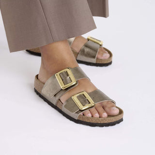 Birkenstock Syndey Luxe Buckle (N) - Graceful Taupe BF