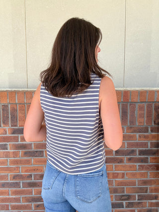 Ellie Stripe Top