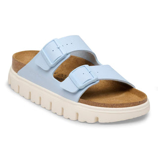 Birkenstock Narrow Arizona Chunky Birko-Flor in Baby Blue