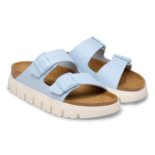 Birkenstock Narrow Arizona Chunky Birko-Flor in Baby Blue