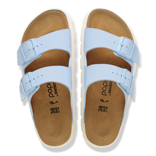 Birkenstock Narrow Arizona Chunky Birko-Flor in Baby Blue