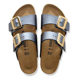 Birkenstock Syndey Luxe Buckle (N) - Metallic Black