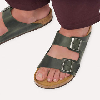 Birkenstock Arizona Oiled Leather - Thyme