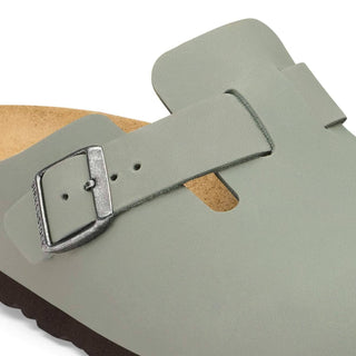 Birkenstock Boston Oiled Leather Narrow - Pure Sage