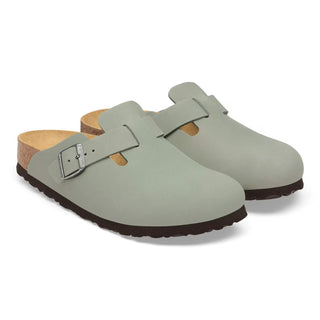 Birkenstock Boston Oiled Leather Narrow - Pure Sage