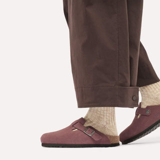 Birkenstock Boston Soft Footbed Narrow - Pepper