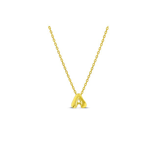 Stia Bubble Loveable Initial Necklace