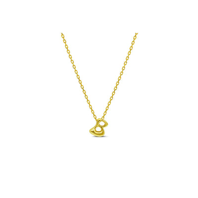 Stia Bubble Loveable Initial Necklace