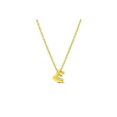 Stia Bubble Loveable Initial Necklace