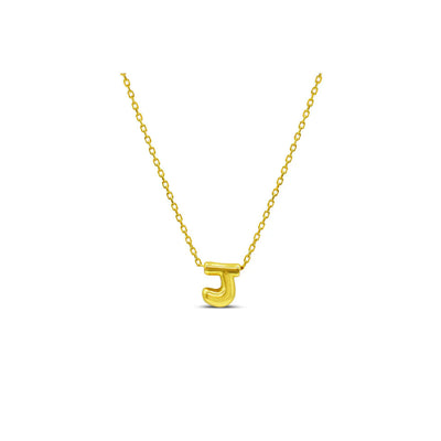 Stia Bubble Loveable Initial Necklace