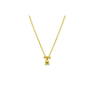Stia Bubble Loveable Initial Necklace