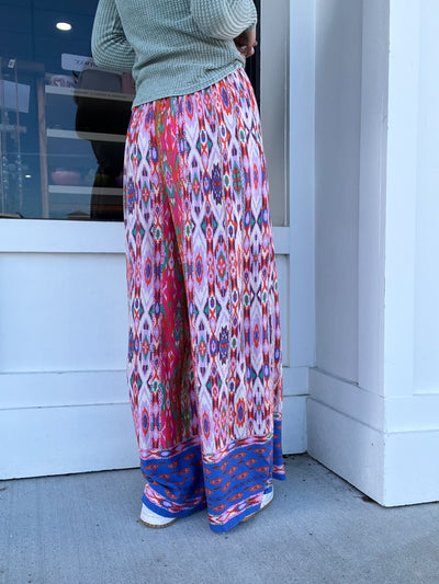 Printed Palazzo Pants