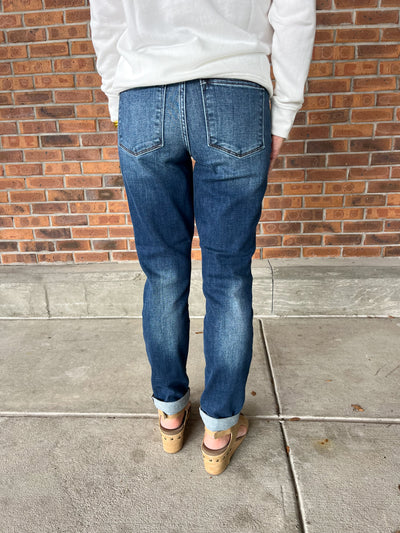 Judy Blue Cuffed Slim Fit Jean