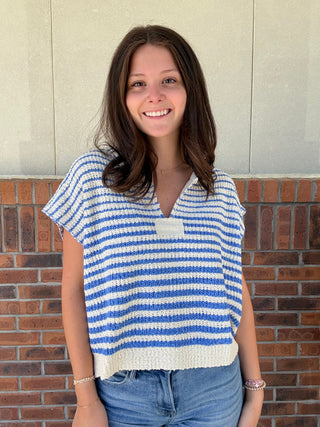 Comfy Cap Sleeve Sweater