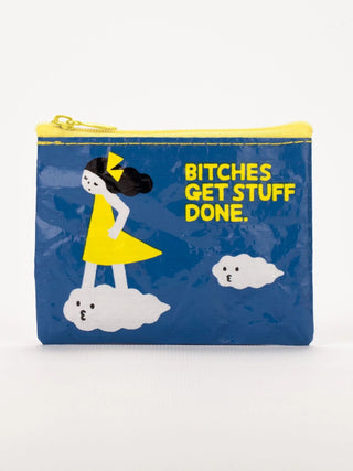 Blue Q Recycled Coin Purse