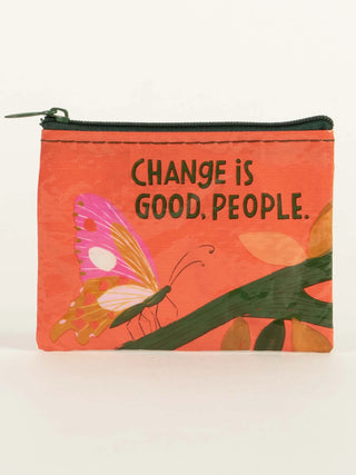 Blue Q Recycled Coin Purse