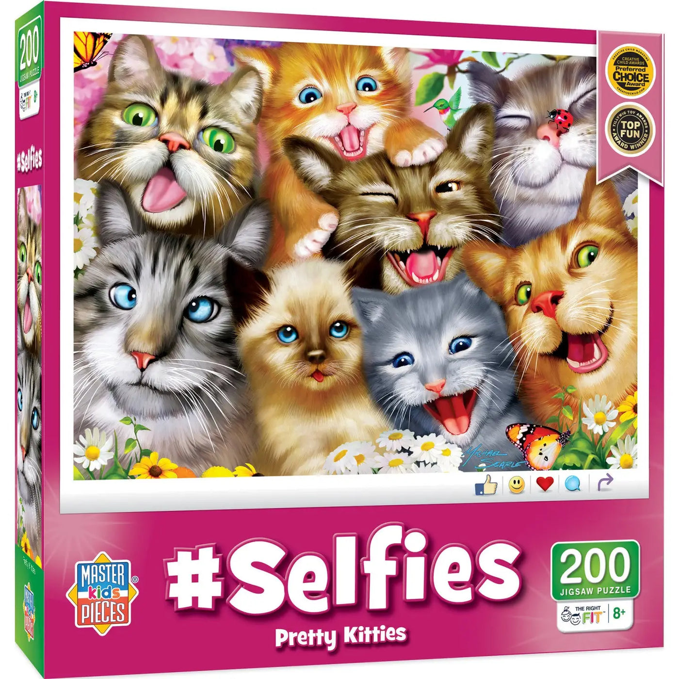 Selfies - Pretty Kitties 200pc Puzzle