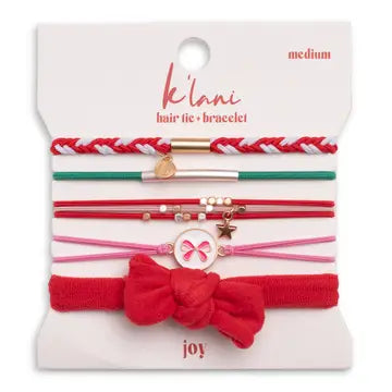 K'Lani Hair Tie Bracelets - Joy