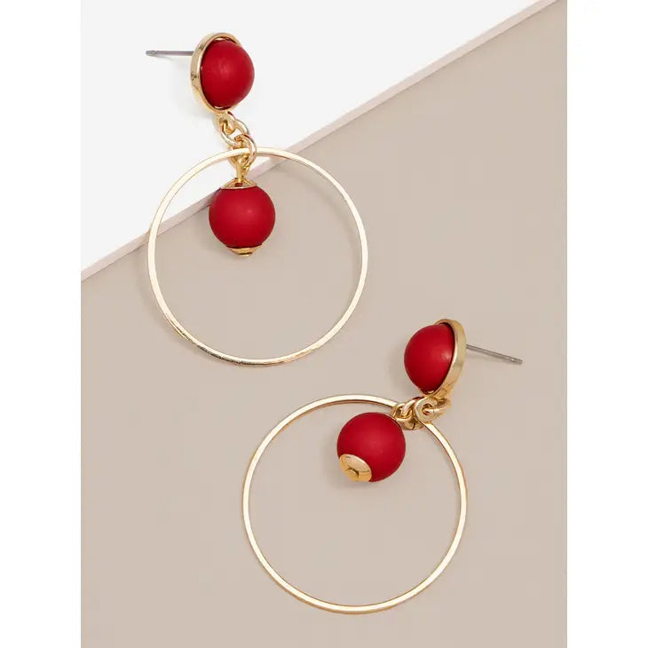 Zenzii Luxor Beaded Drop Earring