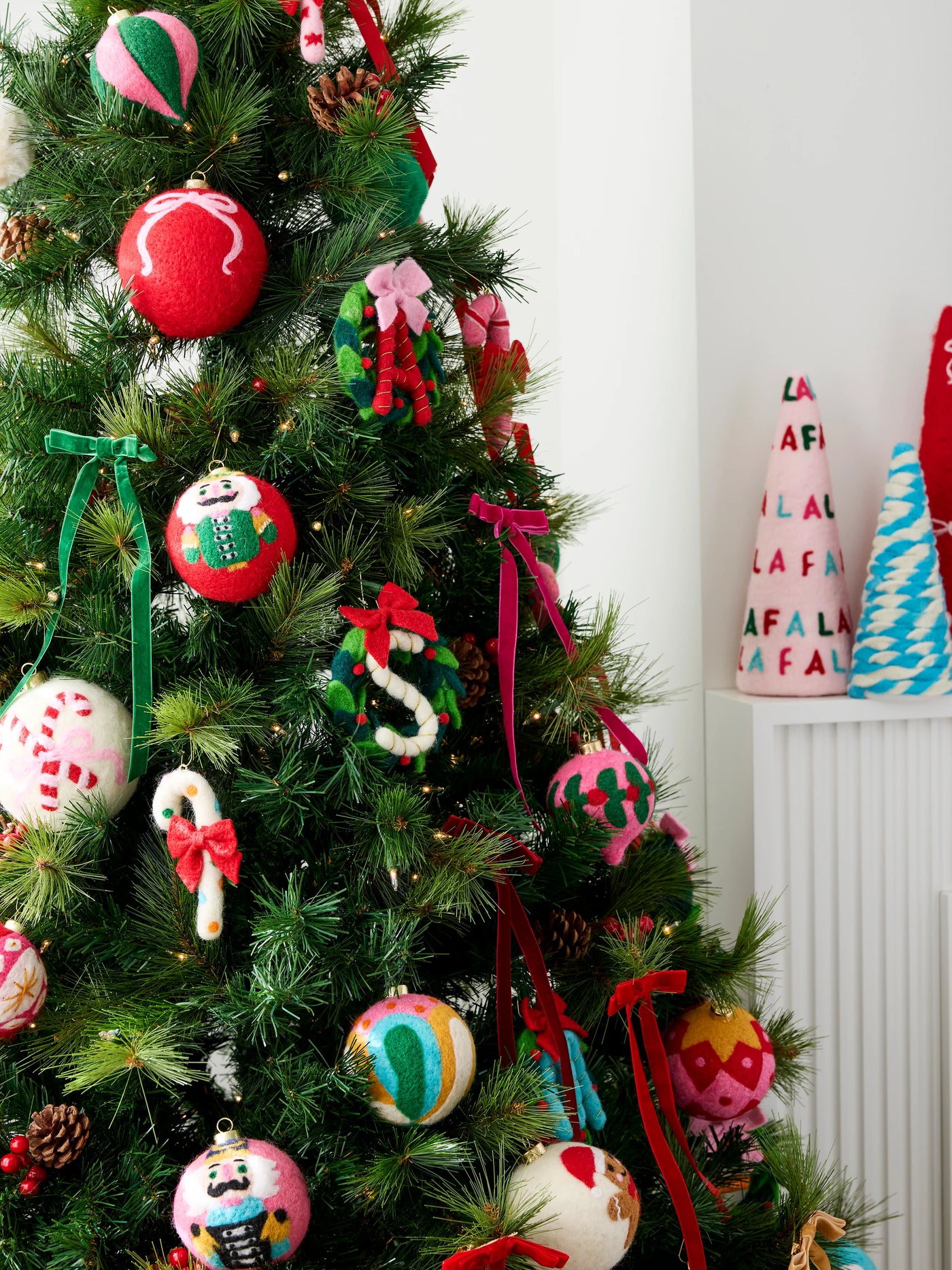 Assorted Decorative Bows Set of 6