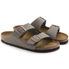 Birkenstocks Arizona Birkibuc (Narrow) - Stone