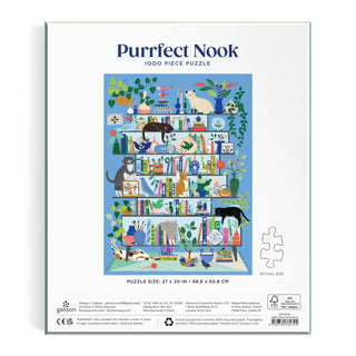 Purrfect Nook 1000 Piece Puzzle