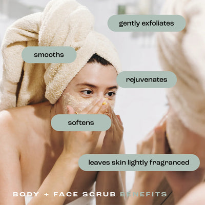 Natural Inspirations Face + Body Scrub