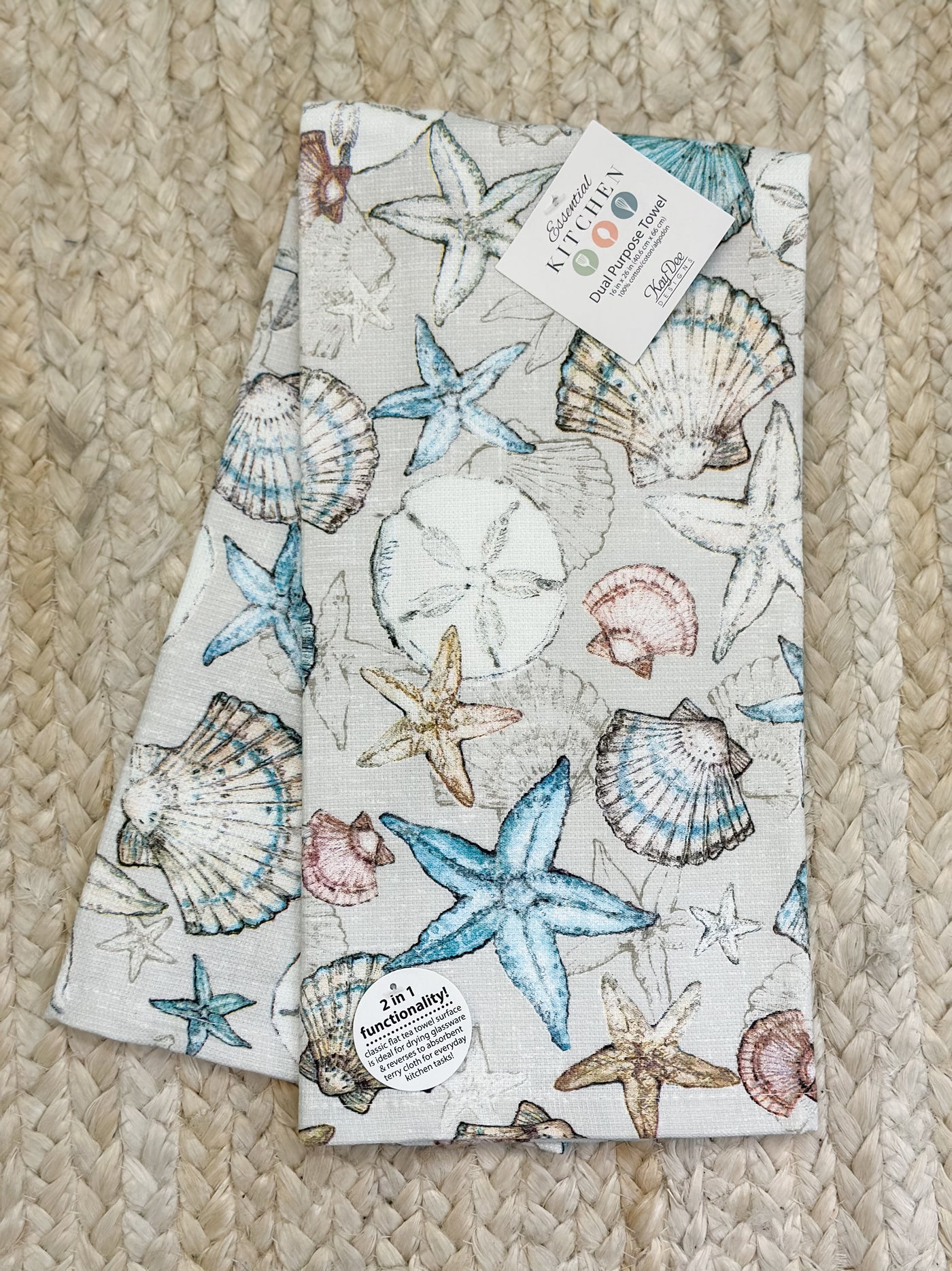 Shell Toss Dish Towel