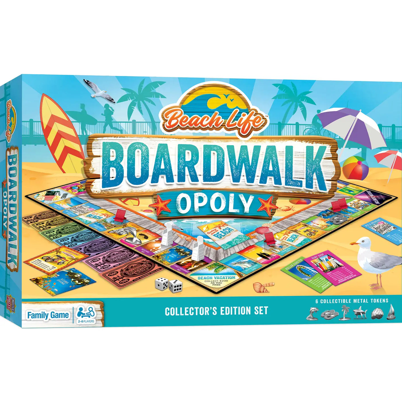 Beach Life Bordwalk Opoly