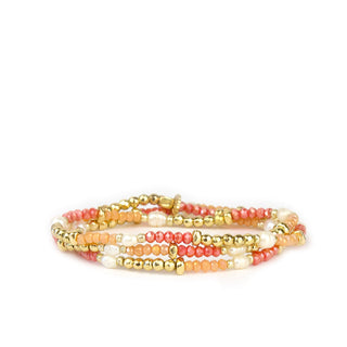 Crystal Beaded Wrap Bracelet