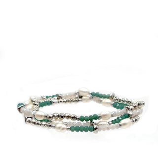 Crystal Beaded Wrap Bracelet