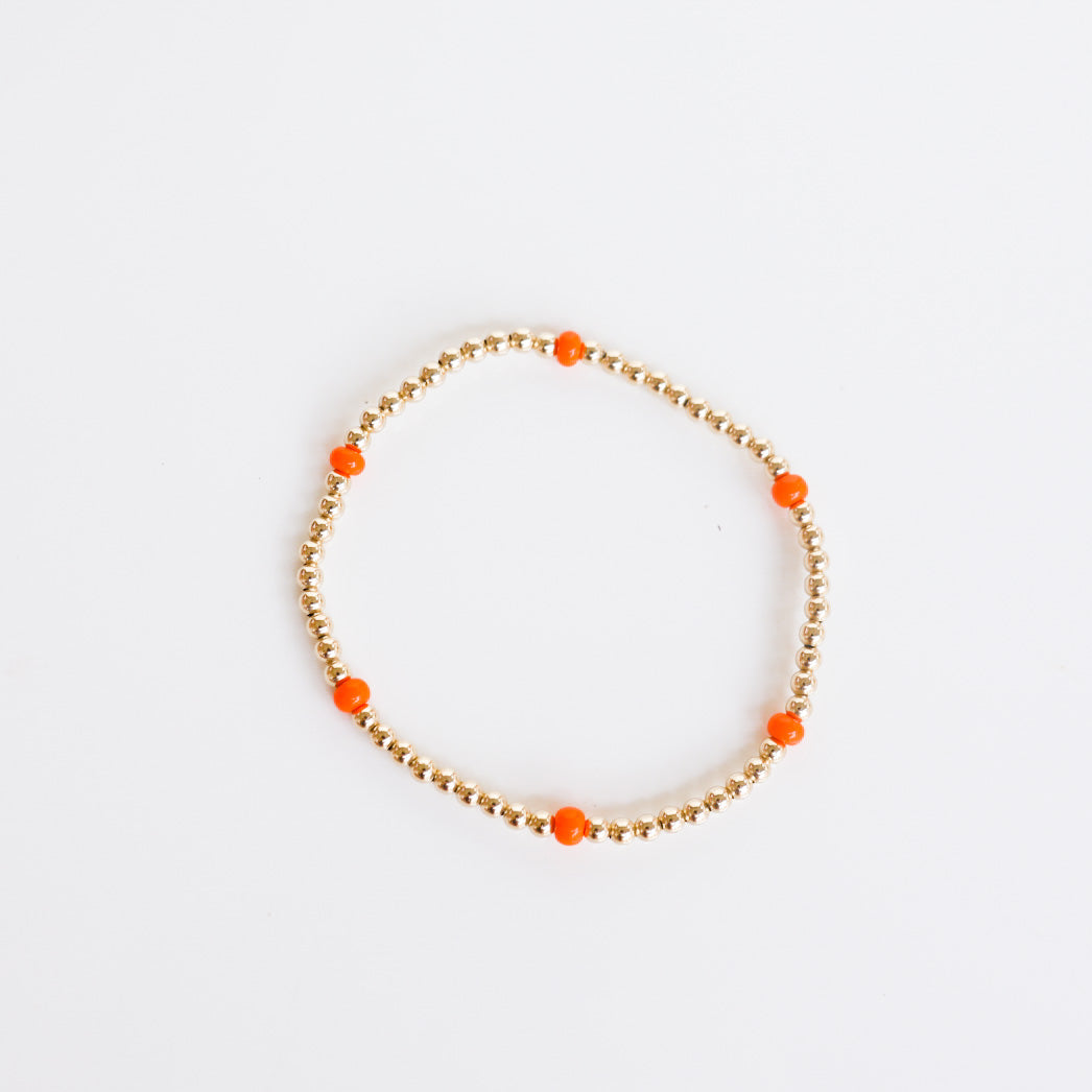 Orange Poppi Bracelet