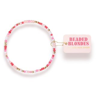 Beaded Blondes Sweet Tart Sprinkle Bracelet