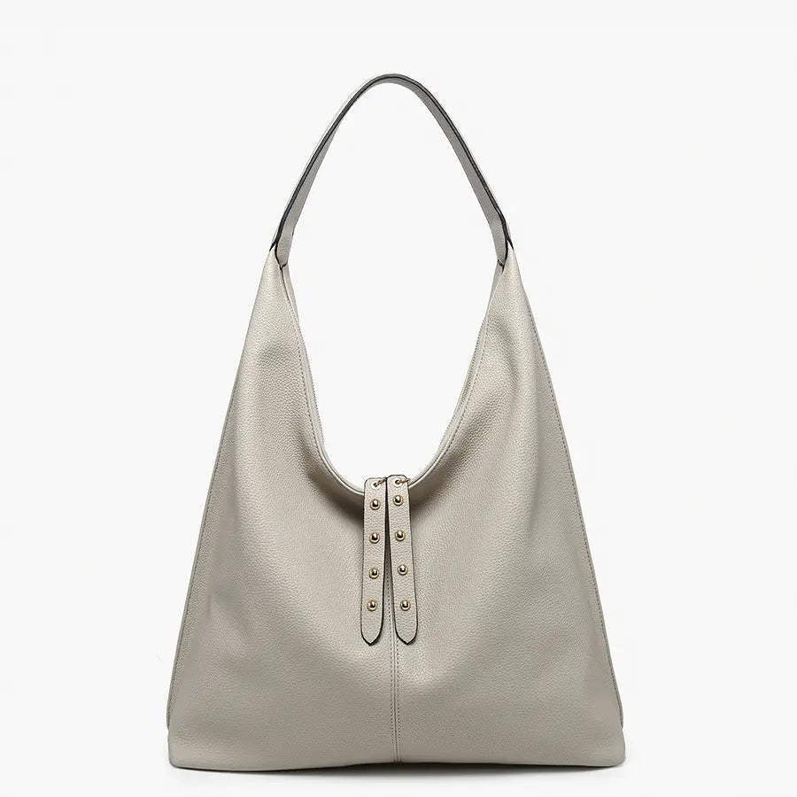 Tori Slouchy Hobo with Studded Tassels