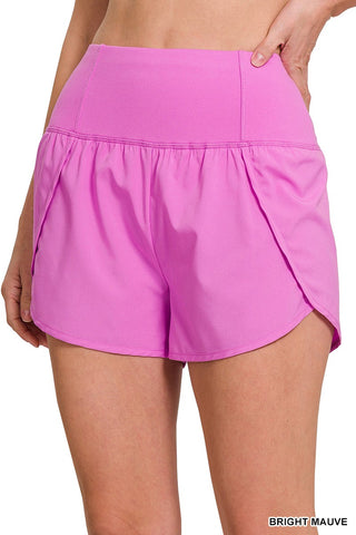 High Waisted Activewear Shorts