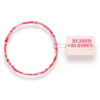 Beaded Blondes Love Bug Sprinkle Bracelet