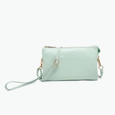 Riley 3 Compartment Wristlet/Crossbody