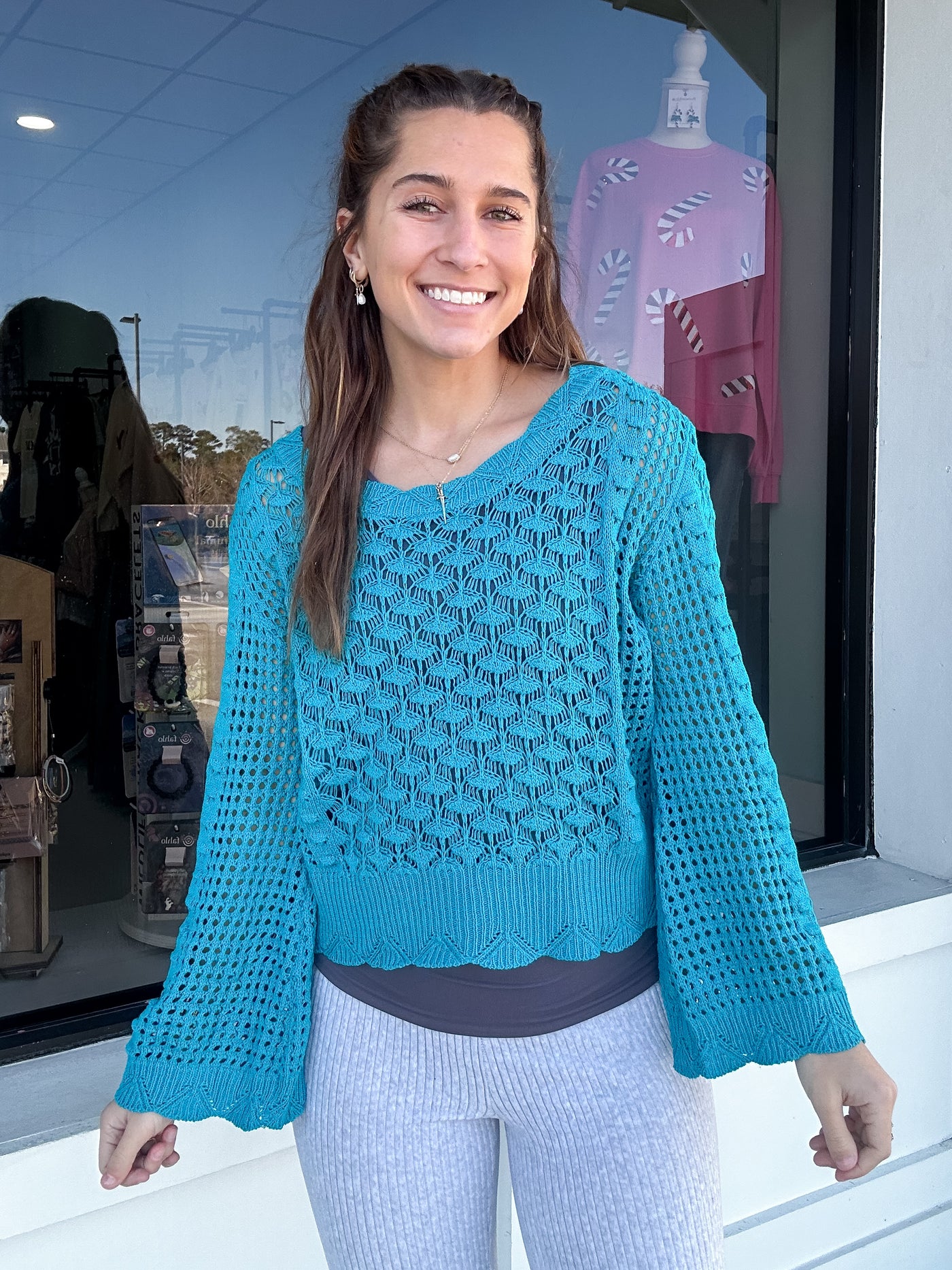 Cally Crochet Sweater