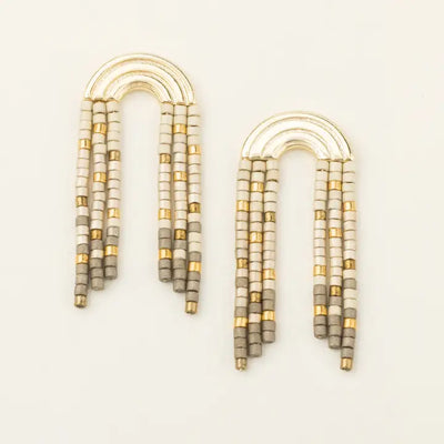 Chromacolor Fringe Earring