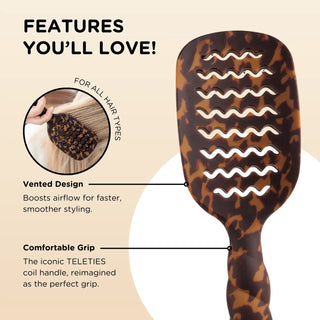 Teleties Vented Hair Brush