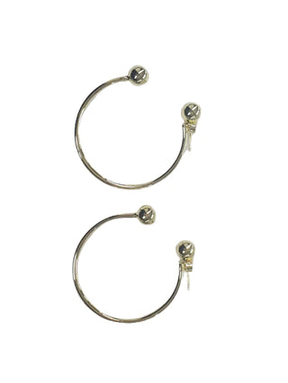 Sheila Fajl Celestial Hoops Polished Gold
