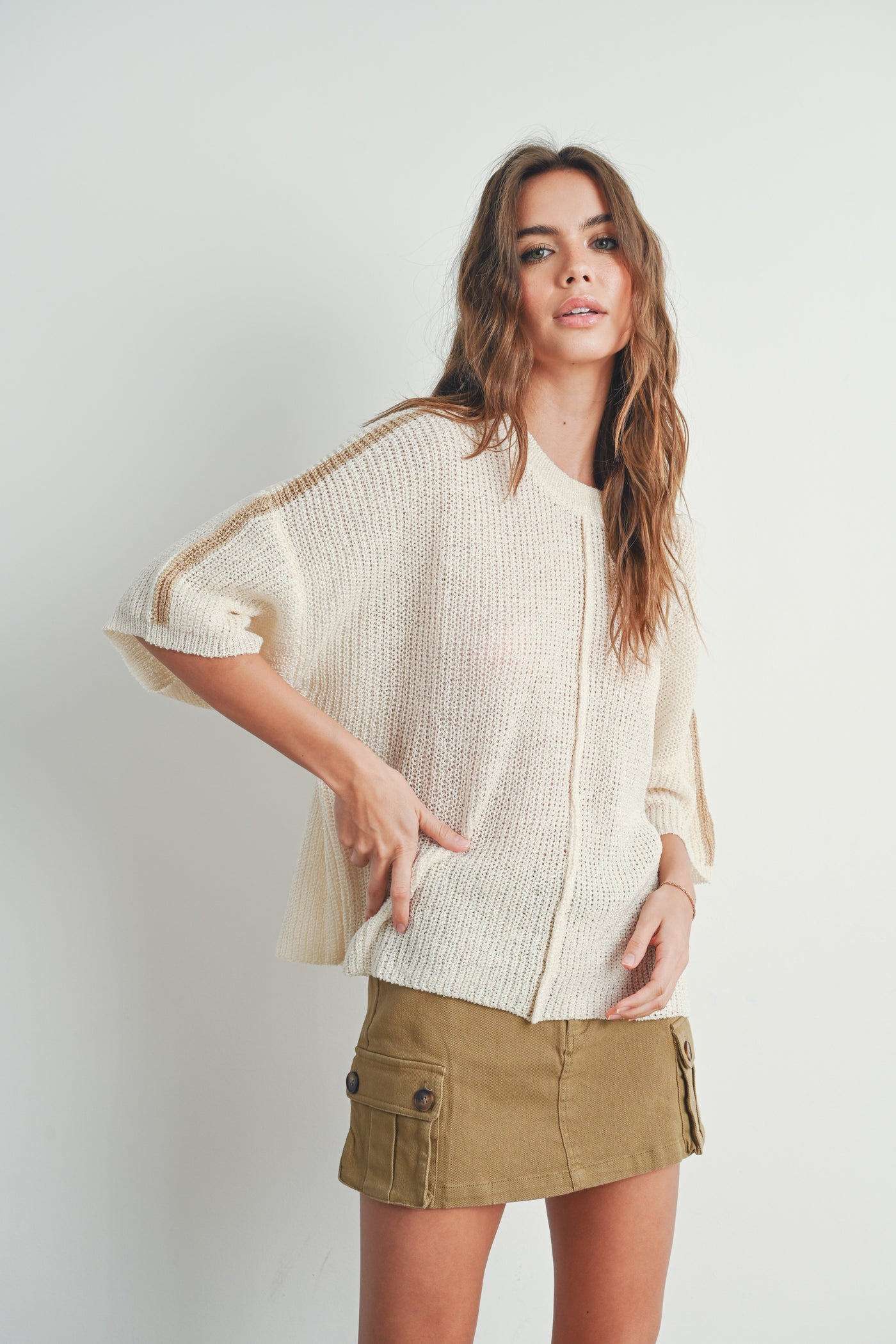 Loose Knitted Sweater