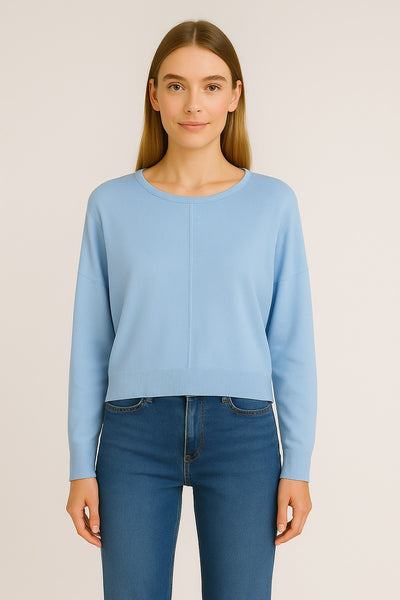 Raina Center Stitch Sweater