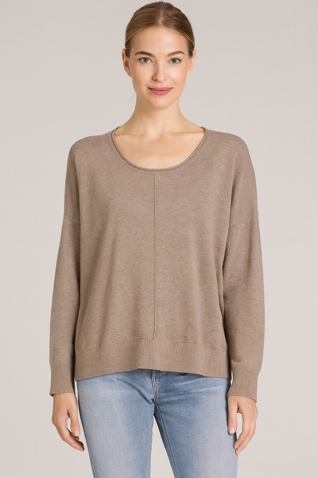 Raina Center Stitch Sweater