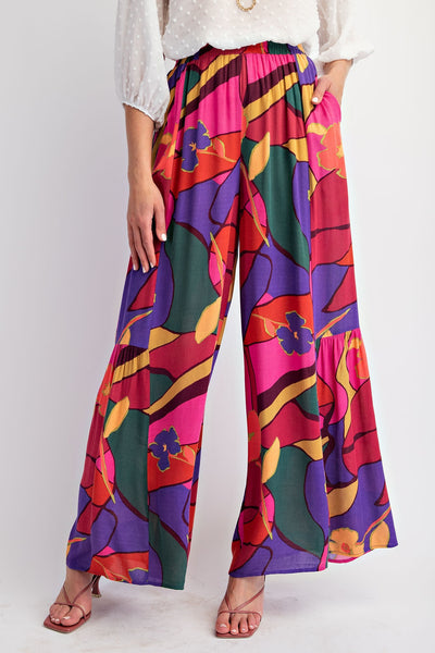 Pure Excellence Printed Pant by Easel