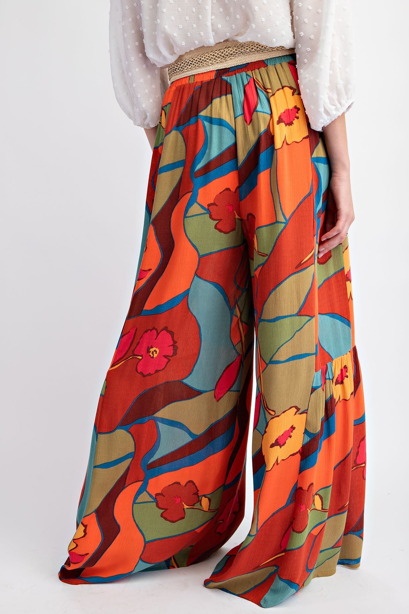 Pure Excellence Printed Pant by Easel