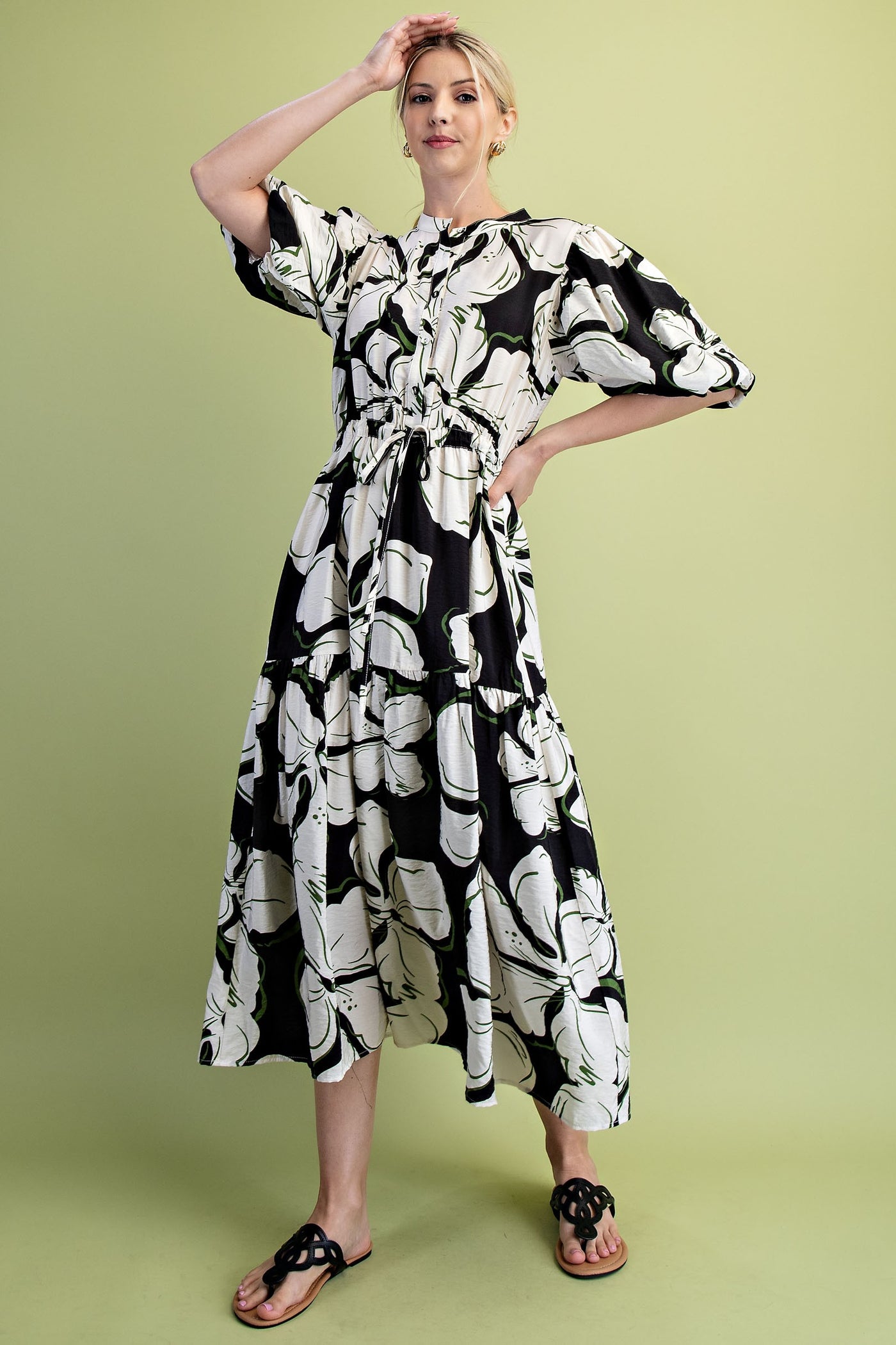 Subtle Elegance Midi Dress