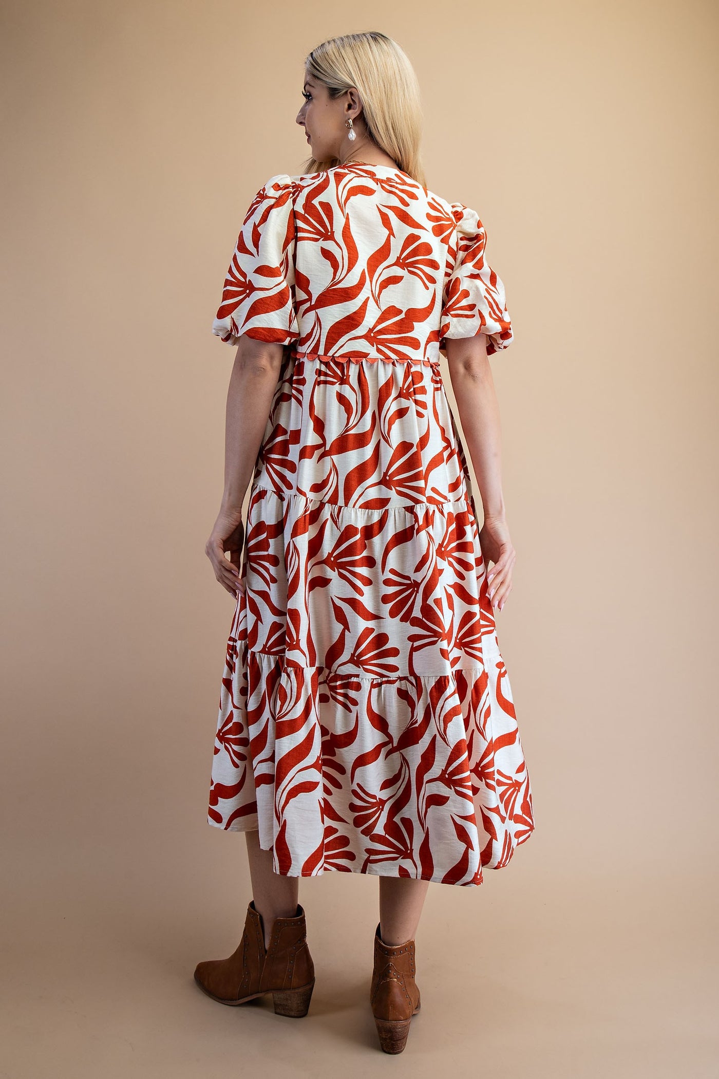 Burnt Summer Days Maxi Dress